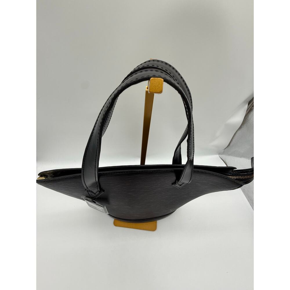 Louis Vuitton Epi Saint Jacques PM Black Leather Handbag VI0986 Short Handle⁠ - Picture 5 of 11